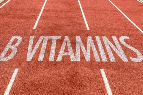 B vitamins graphic